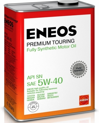 Моторное масло ENEOS Premium TOURING SN 5W-40, 4л