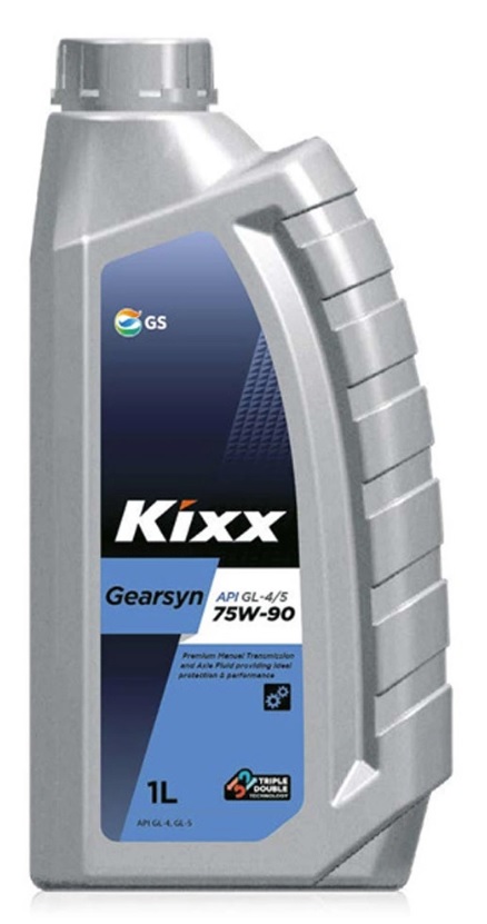 Трансмиссионное масло KIXX GEARSYN GL-4/GL-5 75W-90, 1л
