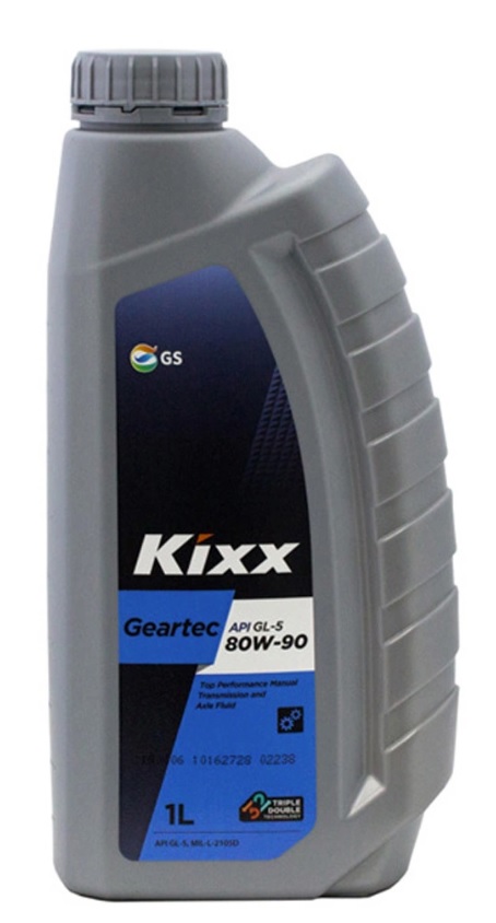 Трансмиссионное масло KIXX GEARTEC GL-5 80W-90, 1л