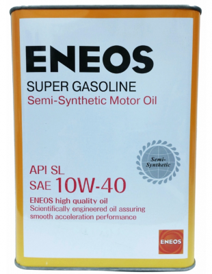 Моторное масло ENEOS Super Gasoline 10W-40 SL, 4л