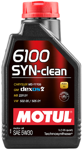 Моторное масло Motul 6100 SYN-CLEAN 5W-30, 1л