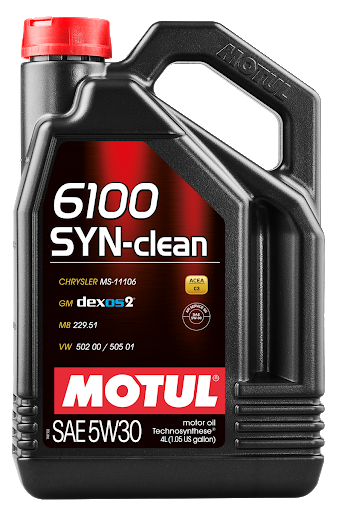 Моторное масло Motul 6100 SYN-CLEAN 5W-30, 5л