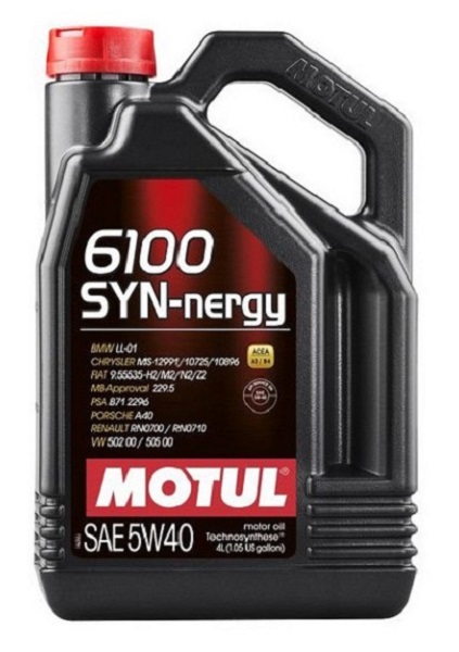 Моторное масло Motul 6100 SYN-NERGY 5W-40, 4л