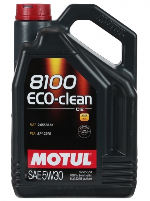 Моторное масло Motul 8100 ECO-CLEAN 5W-30, 5л