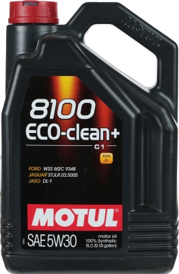 Моторное масло Motul 8100 ECO-CLEAN PLUS 5W-30, 5л