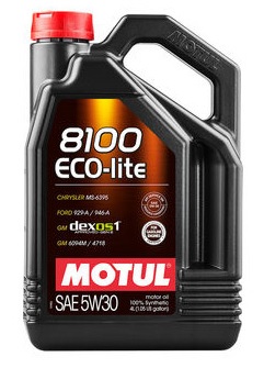 Моторное масло Motul 8100 ECO-LITE 5W-30, 4л