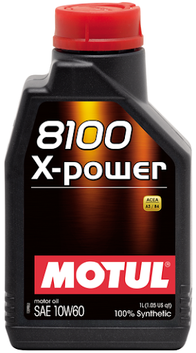 Моторное масло Motul 8100 X-POWER 10W-60, 1л