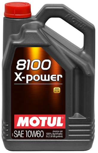 Моторное масло Motul 8100 X-POWER 10W-60, 4л