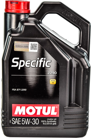 Моторное масло Motul SPECIFIC 2290 5W-30, 5л