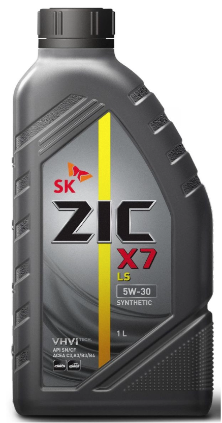 Моторное масло ZIC X7 LS 5W-30, 1л