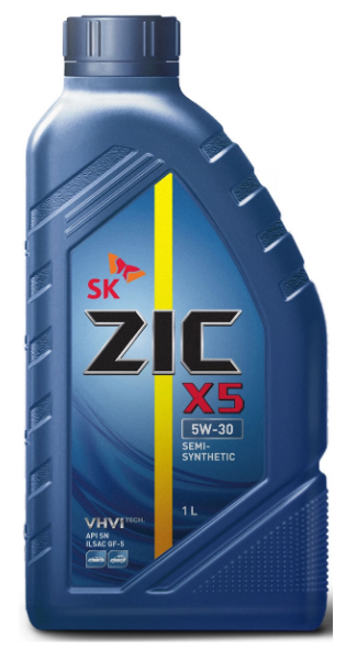 Моторное масло ZIC X5 5W-30, 1л