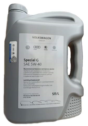 Моторное масло VAG Special G 5W-40 (Россия), 5л
