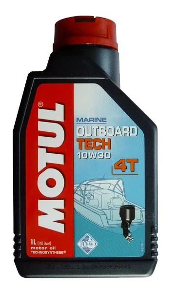 Моторное масло Motul OUTBOARD TECH 4T 10W-30, 1л