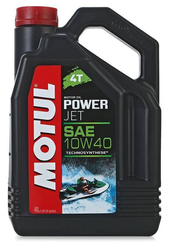 Моторное масло Motul POWERJET 4T 10W-40, 4л