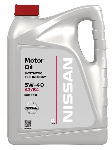 Моторное масло Nissan 5W-40 FS A3/B4, 5л