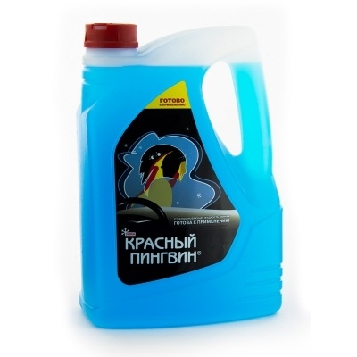 XADO Жидкость для омывания стекол (-32) Красный пингвин, 3л