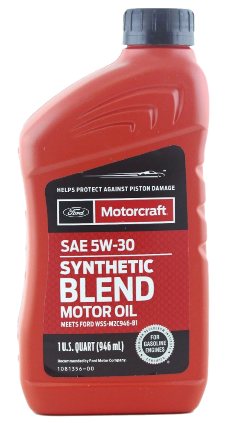Моторное масло FORD MOTORCRAFT SYNTHETIC BLEND 5W-30, 0.946л