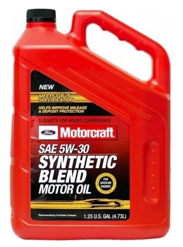 Моторное масло FORD MOTORCRAFT SYNTHETIC BLEND 5W-30, 4.73л