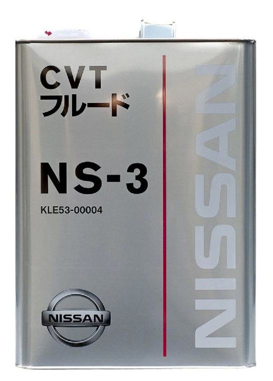Масло трансмиссионное Nissan NS-3 CVT Fluid (4л)