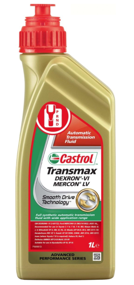 Трансмиссионное масло Castrol Transmax DEXRON®-VI MERCON® LV, 1л