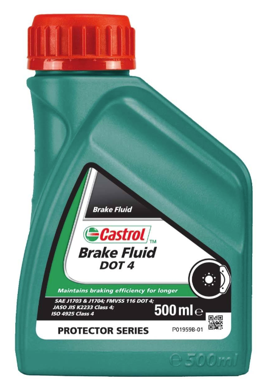 Тормозная жидкость Castrol Brake Fluid DOT-4, 0.5л