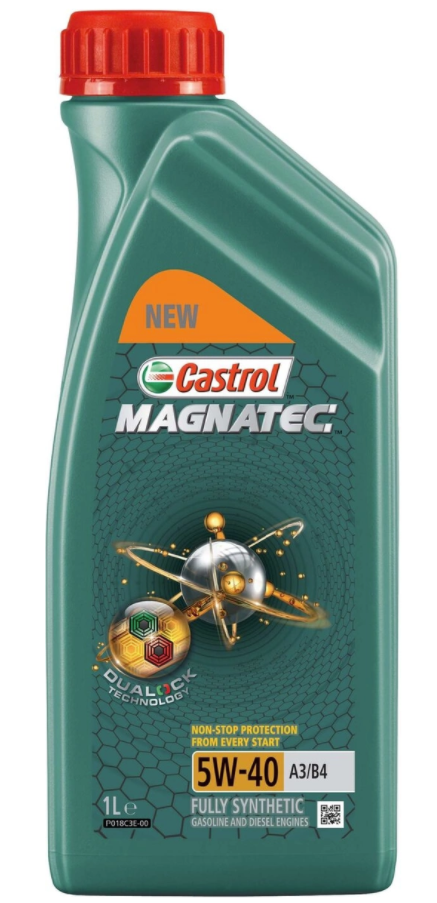 Моторное масло Castrol Magnatec 5W-40 A3/B4 DUALOCK, 1л