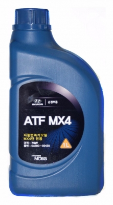 Масло трансмиссионное Hyundai ATF MX4 75W JWS 3314, 1л
