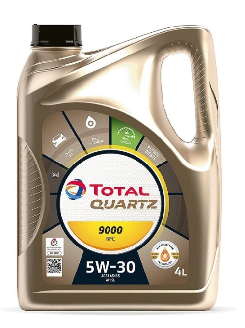 Моторное масло Total QUARTZ 9000 NFC 5W-30, 4л