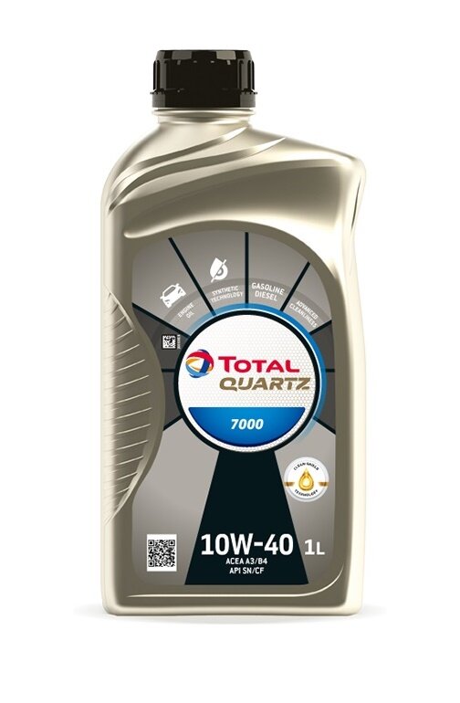 Моторное масло Total QUARTZ 7000 10W-40, 1л