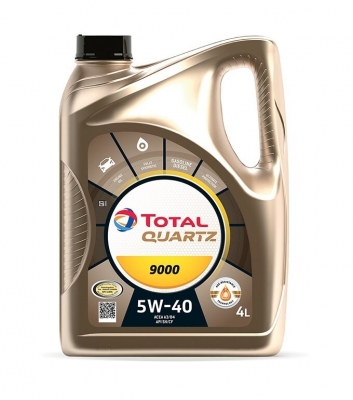 Моторное масло Total QUARTZ 9000 5W-40, 4л