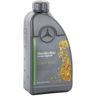 Моторное масло Mercedes-Benz 5W-30 229.51 NEW, 1л