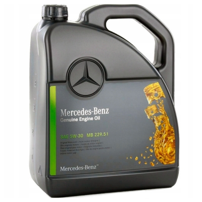 Моторное масло Mercedes-Benz 5W-30 229.51 NEW, 5л