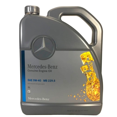 Моторное масло Mercedes-Benz 5W-40 229.5 NEW, 5л
