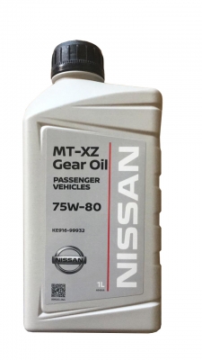 Масло трансмиссионное Nissan MT XZ Gear Oil 75W-80 GL+4 (1л)