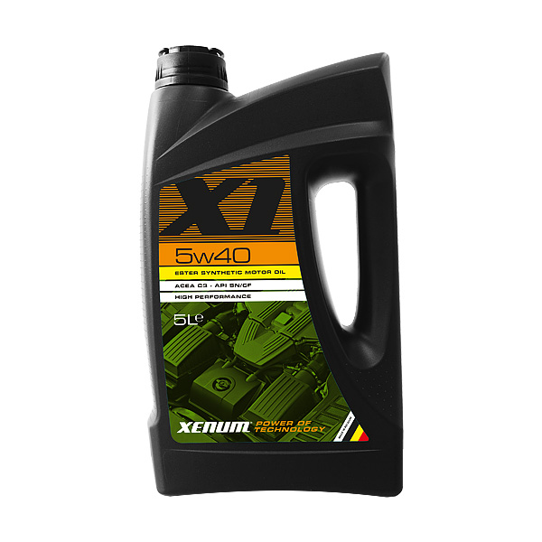 Моторное масло XENUM X1 5W-40, 5л