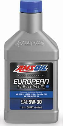Моторное масло AMSOIL European Car Formula I-ESP Synthetic Motor Oil SAE 5W-30, 0.946л