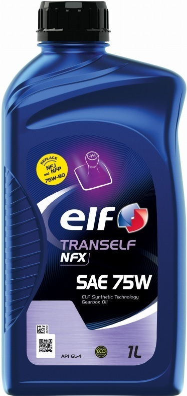 Трансмиссионное масло ELF TRANSELF NFX 75W, 1л