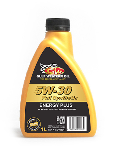 Моторное масло GULF WESTERN Energy Plus 5W-30, 1л