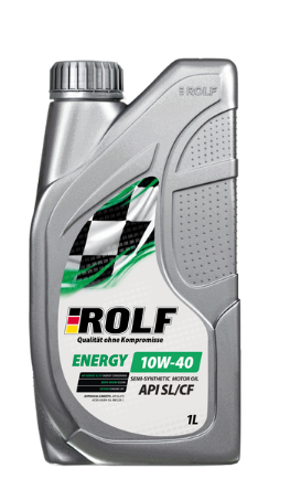 Моторное масло ROLF 10W-40 Energy SL/CF, 1л