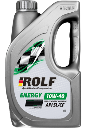 Моторное масло ROLF 10W-40 Energy SL/CF, 4л