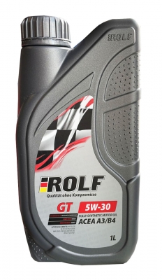 Моторное масло ROLF 5W-30 GT ACEA A3/B4, 1л