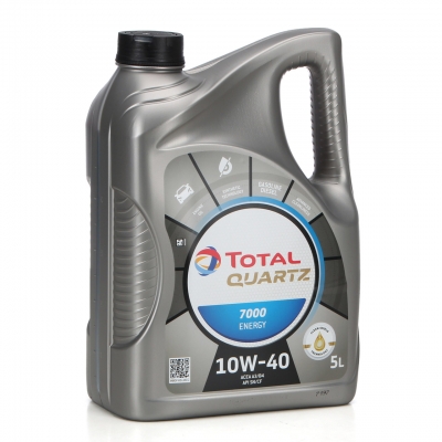 Моторное масло Total QUARTZ 7000 10W-40, 5л