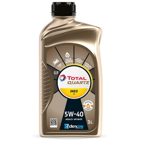 Моторное масло Total Quartz INEO C3 5W-40, 1л