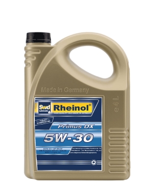 Моторное масло SwdRheinol Primus DX 5W-30 C3 SN/CF, 4л