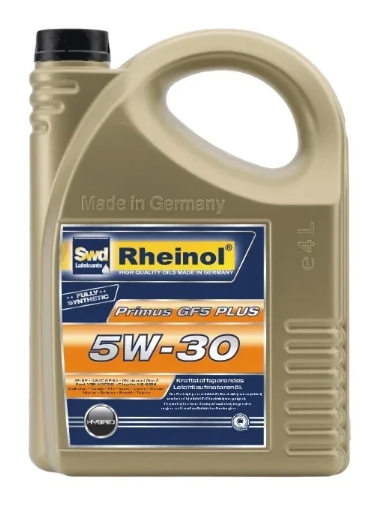 Моторное масло Swd Rheinol Primus GF5 Plus 5W-30, 4л