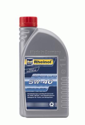 Моторное масло Swd Rheinol Primol Power Synth. CS 5W-40 A3/B4, 1л