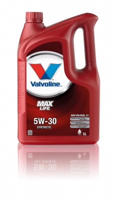 Моторное масло Valvoline MaxLife С3 5W-30, 5л