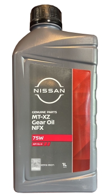 Трансмиссионное масло Nissan MT XZ Gear Oil 75W NFX, 1л