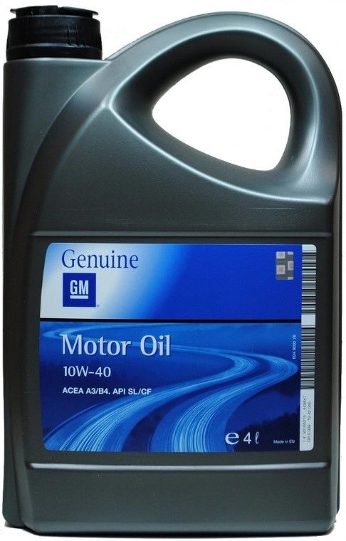 Моторное масло General Motors 10W-40, 4л