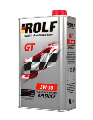 Моторное масло ROLF 5W-30 GT SN/CF C2/C3 (металл), 1л
